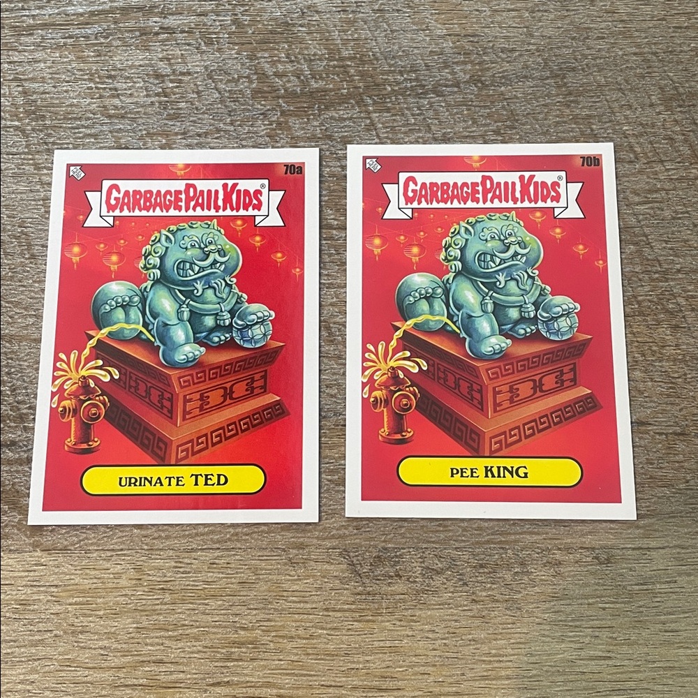 ✨10/$10 GPK SALE✨ Garbage Pail Kids GPK Go on Vacation Base 70a and 70b